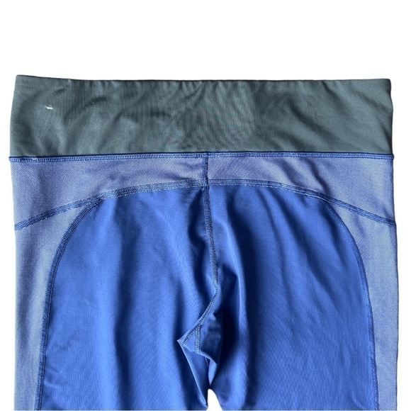 Aerie Women’s Chill Play Move Blue with Mesh Panel Active Leggings, Size XL - Picture 4 of 11